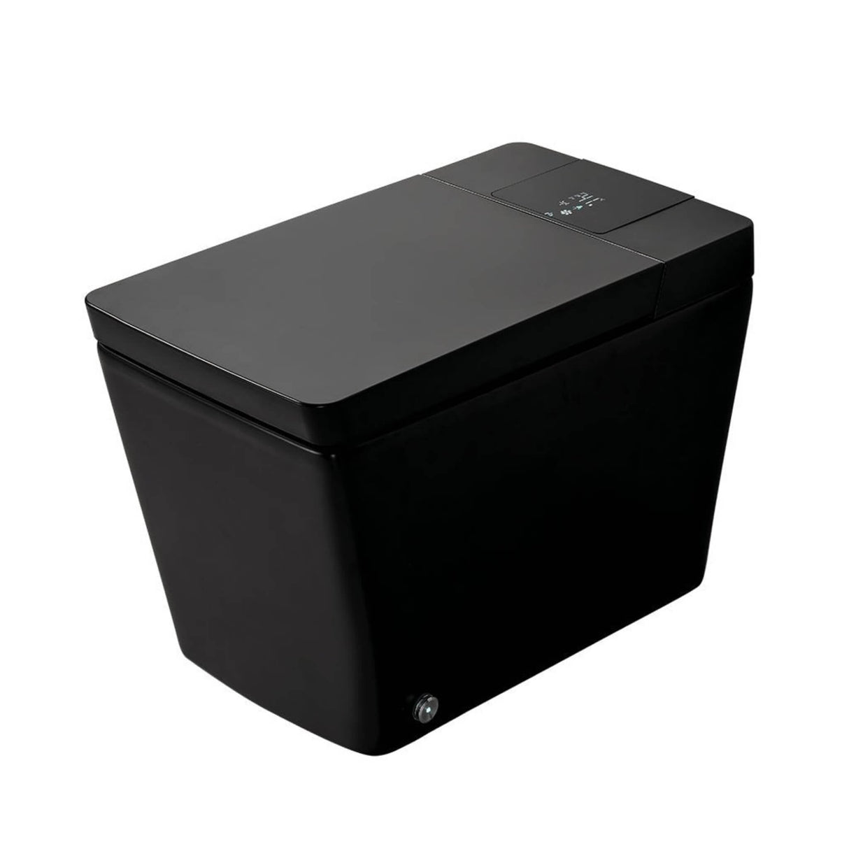 Premium Multifunctional Single-Piece Automatic Smart Toilet With Remote Control, Matte Black (96471352)