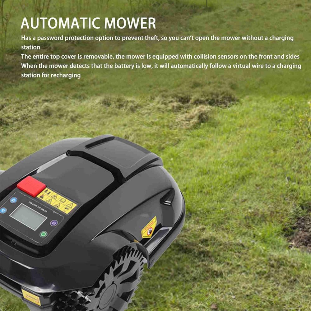 Premium Smart Automatic Robotic Lawn Mower Machine With Charging Station (96413728)