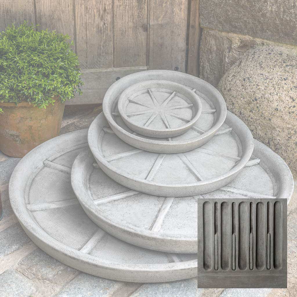 Campania Saucer Garden Statue - PS-004