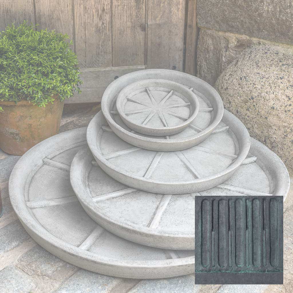 Campania Saucer Garden Statue - PS-004