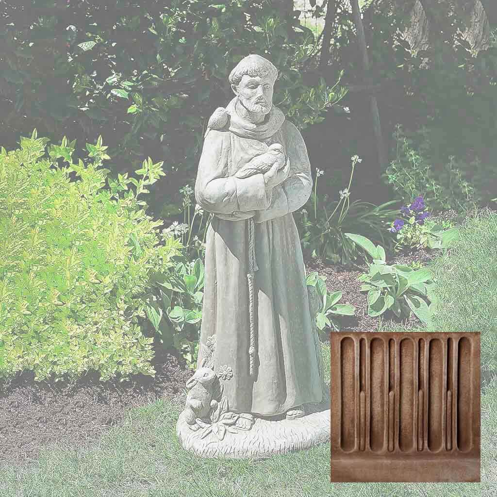Campania 36" St. Francis w/ Animals Garden Statue - R-027