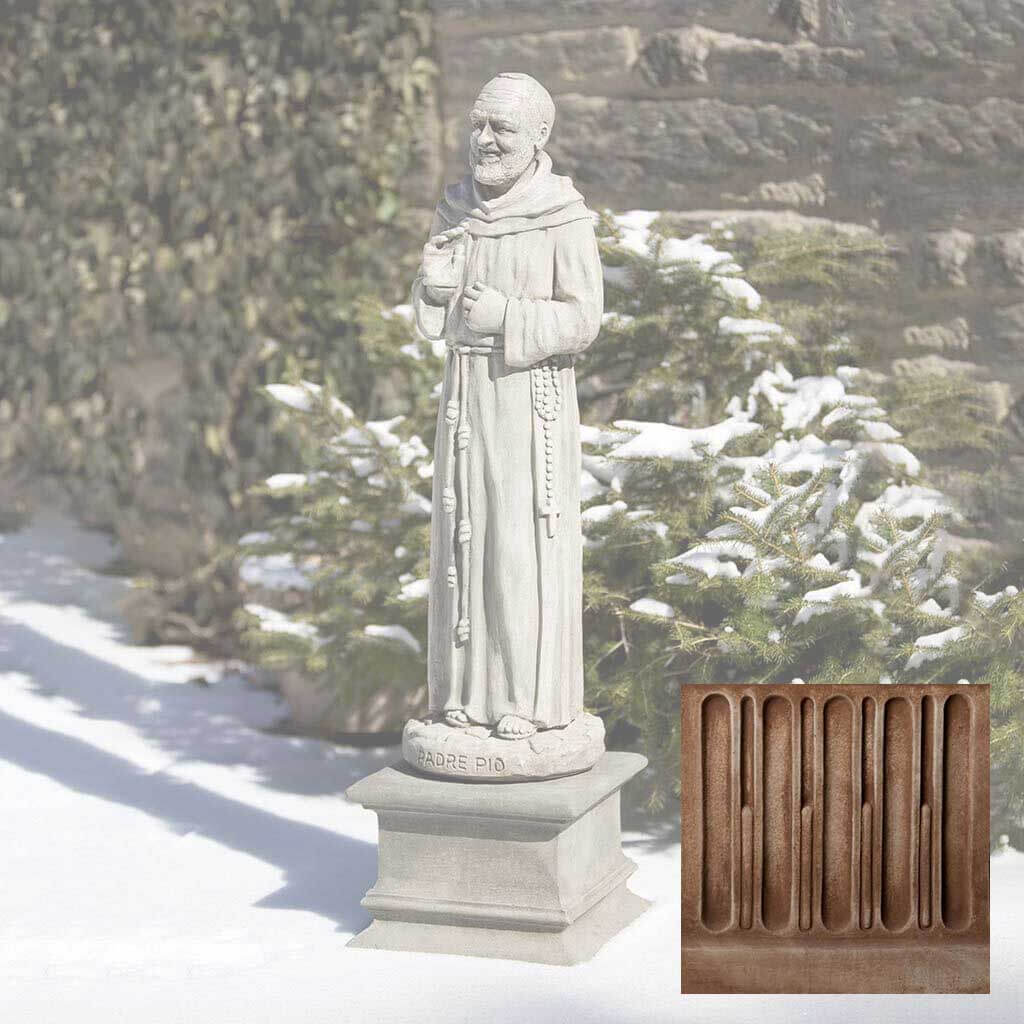 Campania Padro Pio Garden Statue - R-047