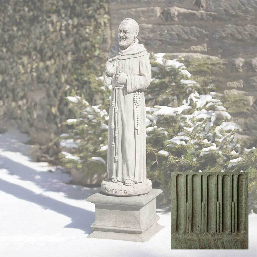 Campania Padro Pio Garden Statue - R-047