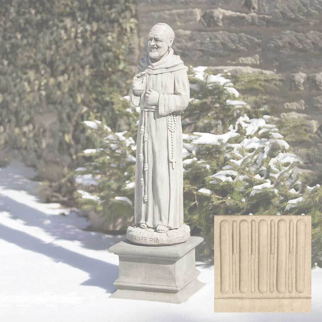 Campania Padro Pio Garden Statue - R-047