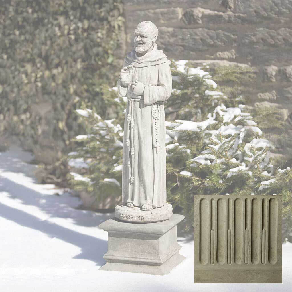 Campania Padro Pio Garden Statue - R-047