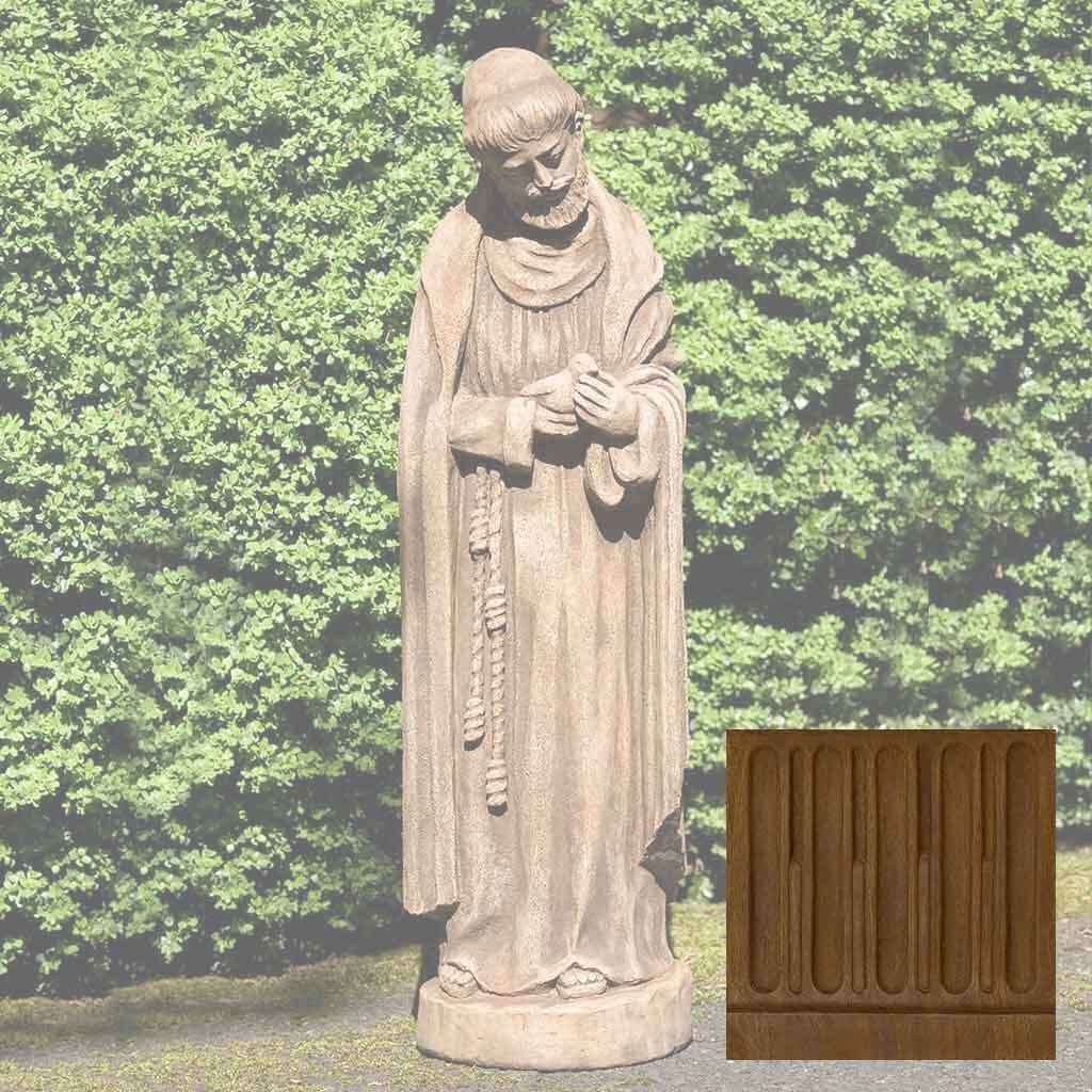Campania St. Francis w/ Baby Bird Garden Statue - R-101
