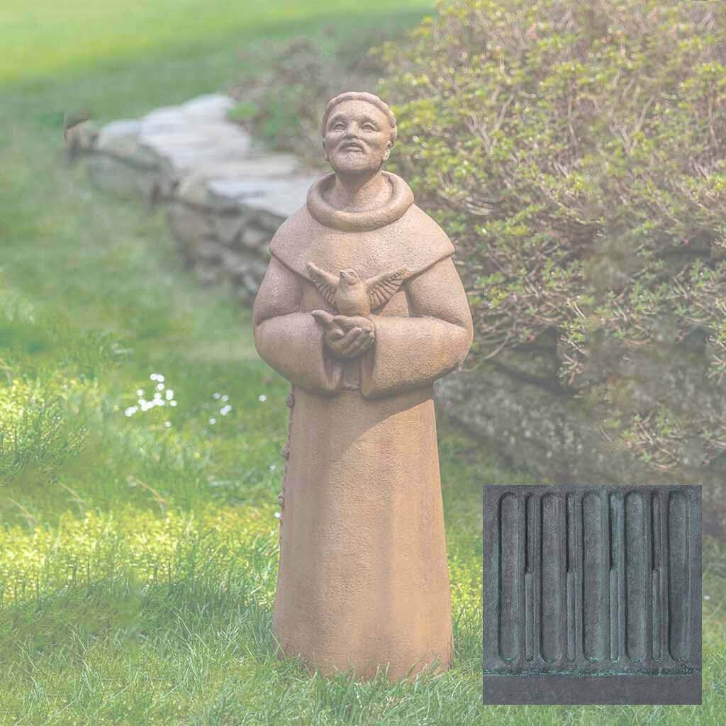 Campania Contemporary St. Francis Garden Statue - R-120