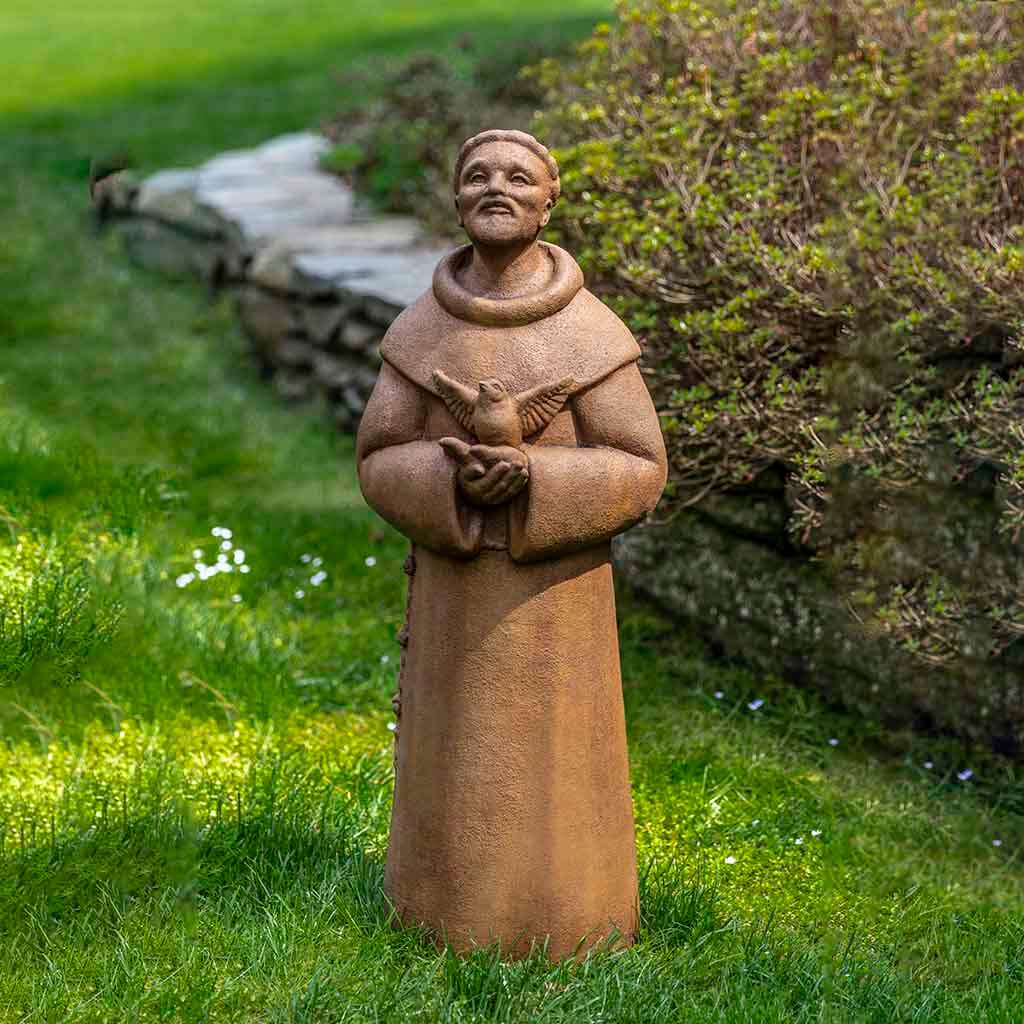 Campania Contemporary St. Francis Garden Statue - R-120