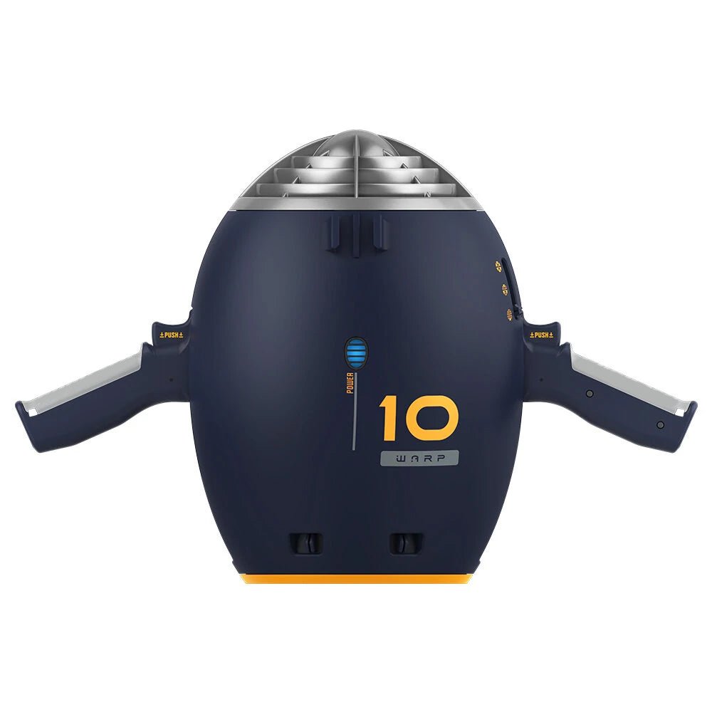 RBS WARP 10 630W 3-Speed Underwater Sea Scooter For Scuba Diving And Snorkeling