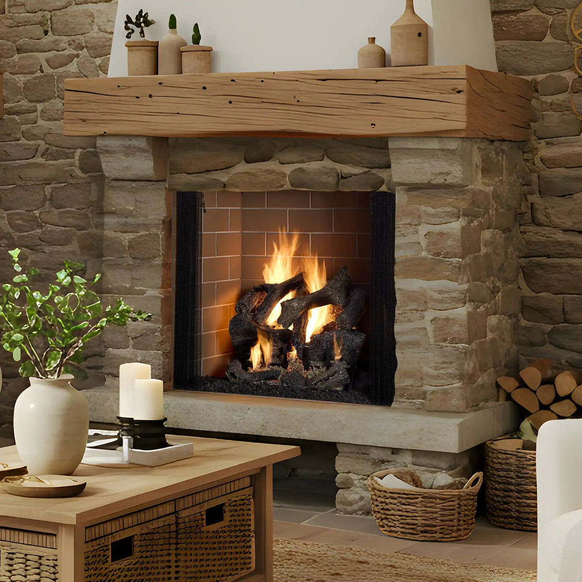 Majestic 50" Ashland Radiant Wood Burning Fireplace
