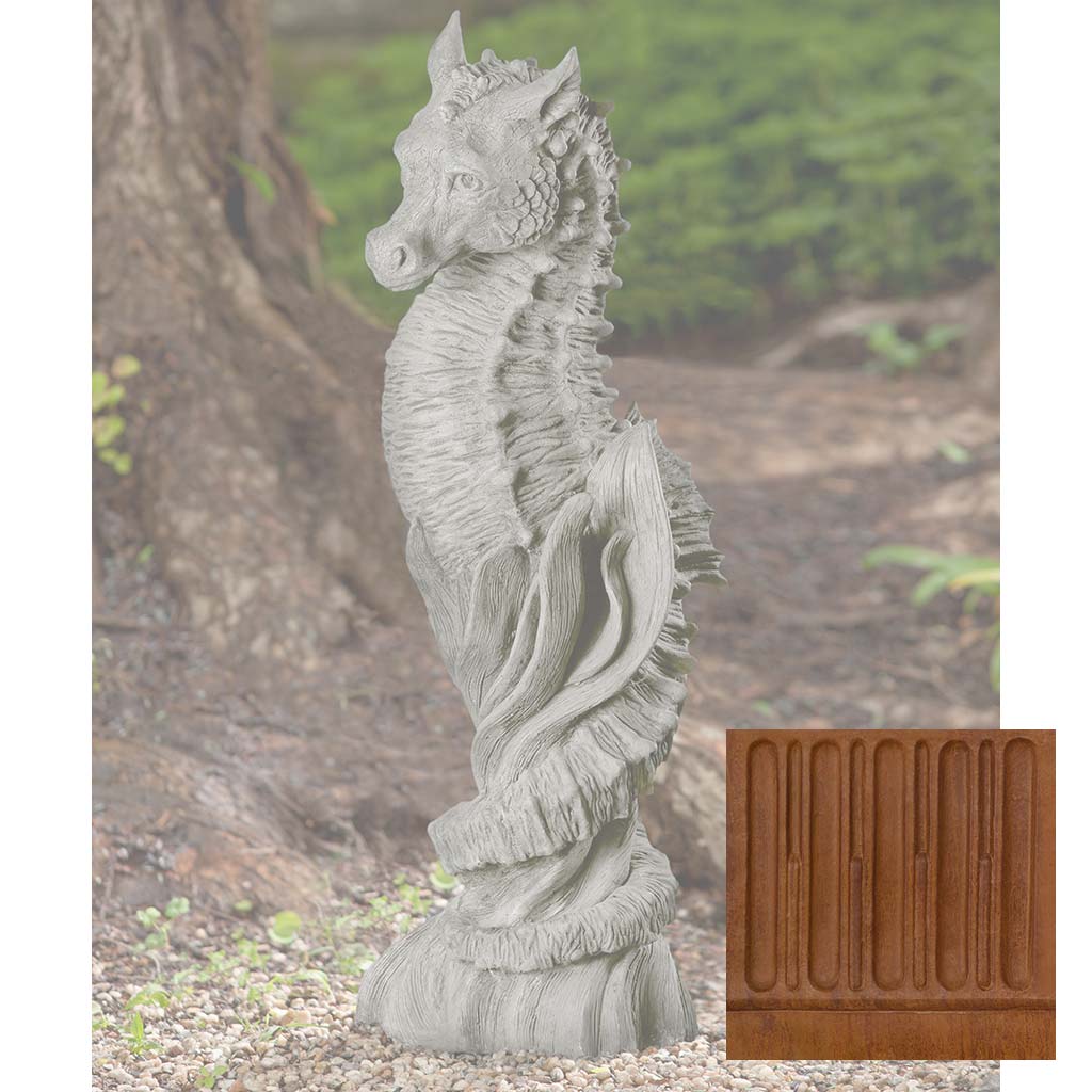 Campania Sea Dragon Garden Statue - S-536