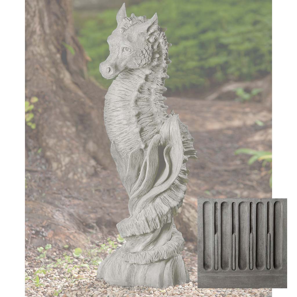 Campania Sea Dragon Garden Statue - S-536