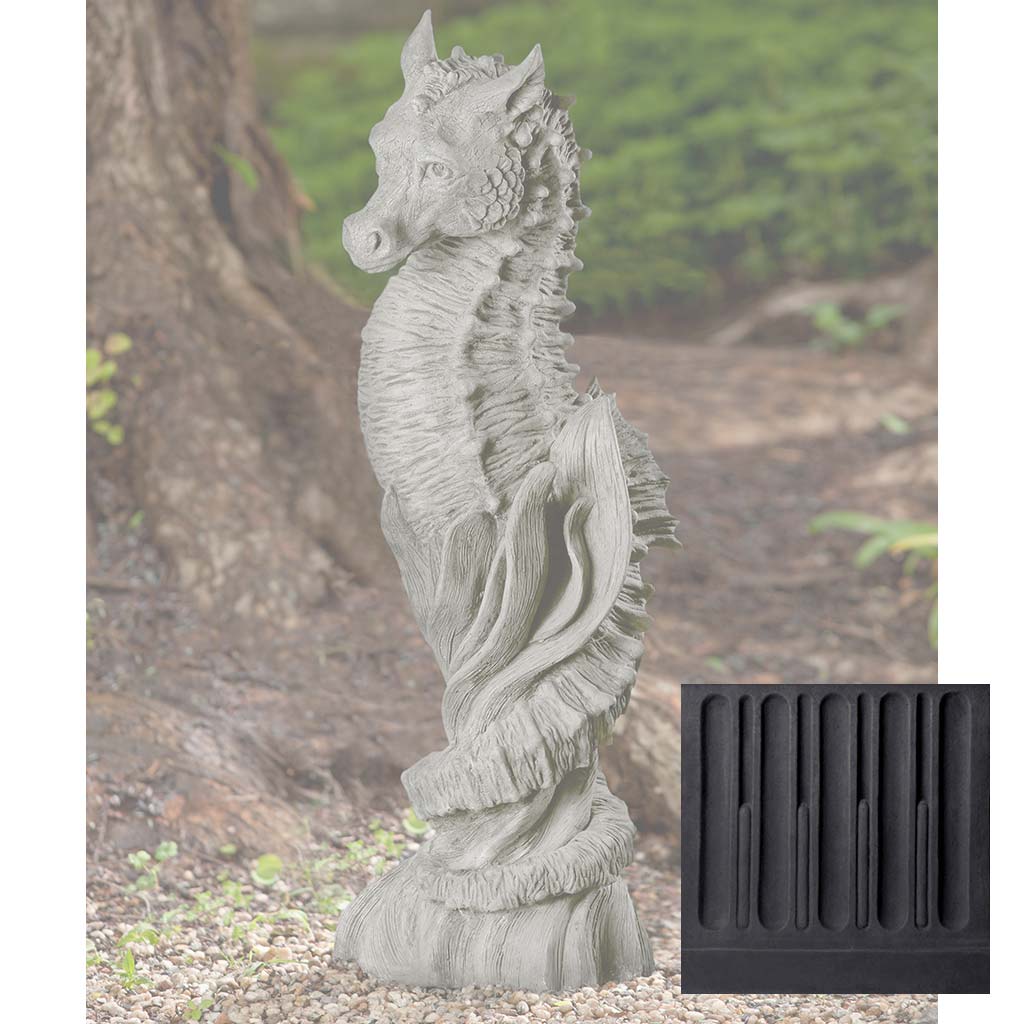 Campania Sea Dragon Garden Statue - S-536