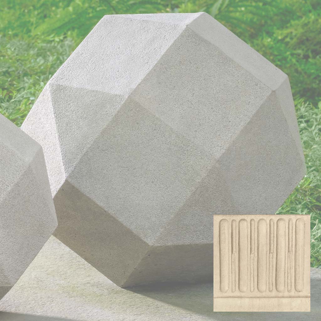 Campania Polyhedron, 12.5 Inch Garden Statue - S-544