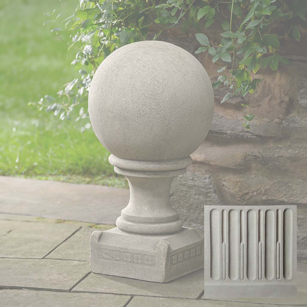 Campania Cliveden Finial Garden Statue - S-546