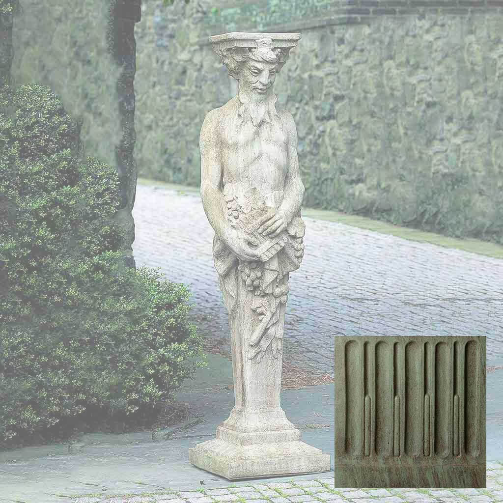 Campania Tall Satyr Garden Statue - S-218