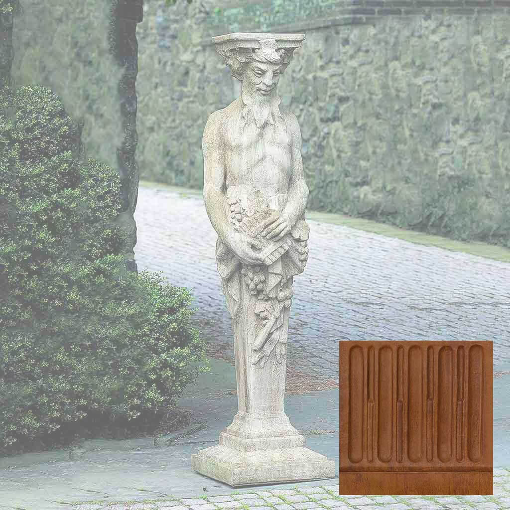 Campania Tall Satyr Garden Statue - S-218