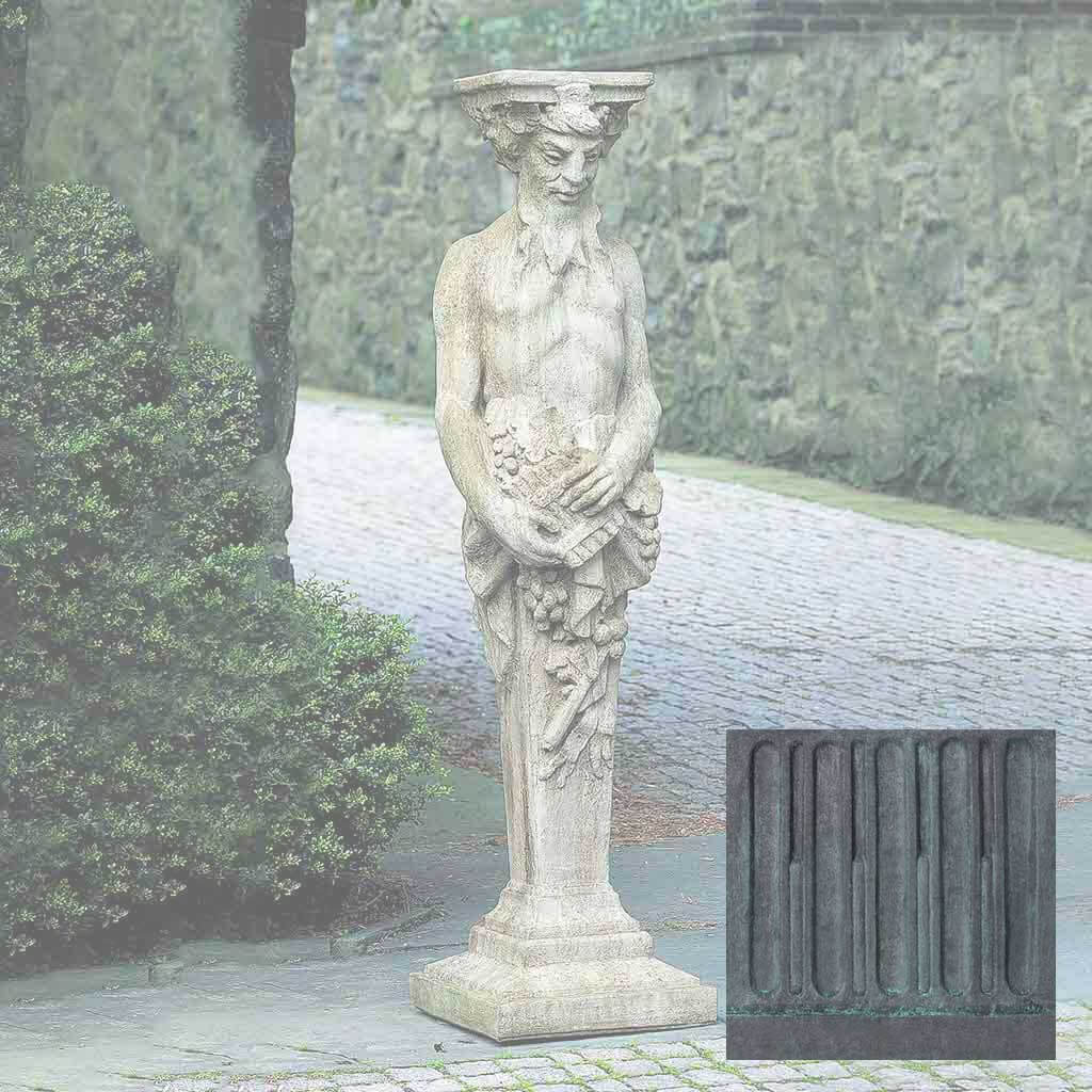 Campania Tall Satyr Garden Statue - S-218