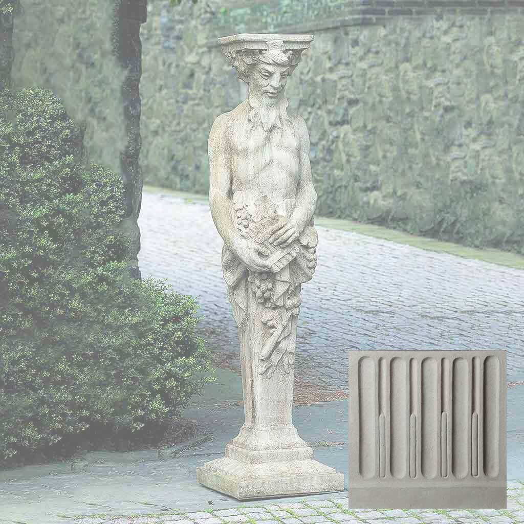 Campania Tall Satyr Garden Statue - S-218