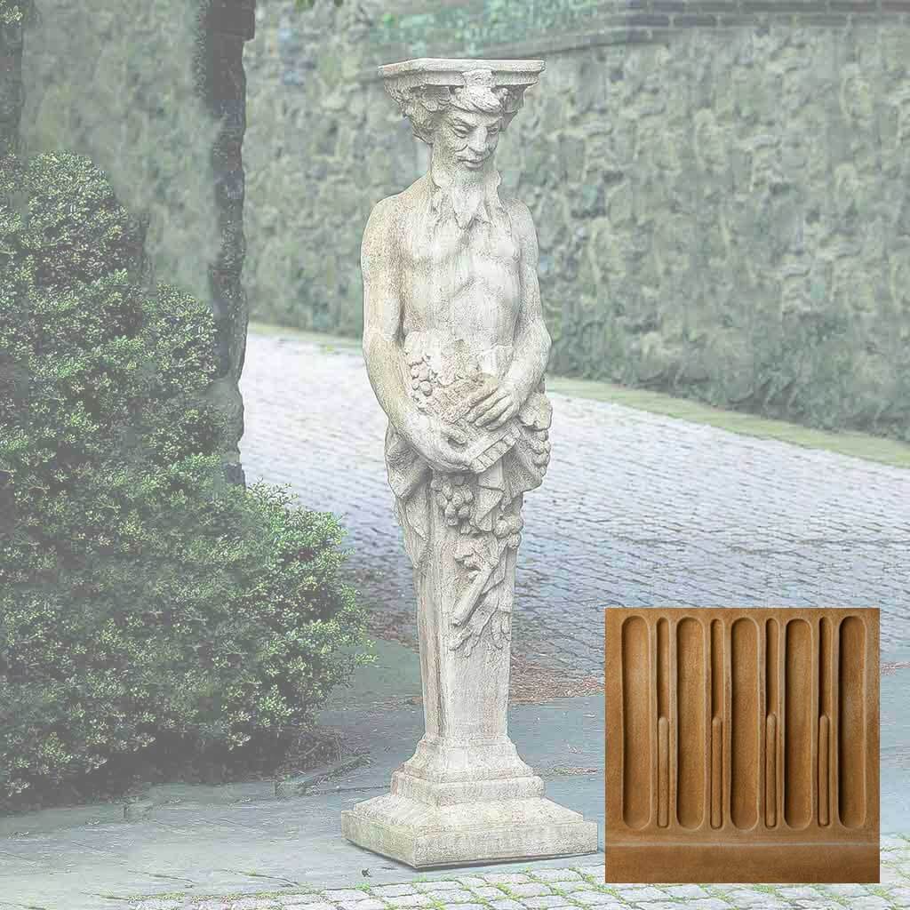 Campania Tall Satyr Garden Statue - S-218