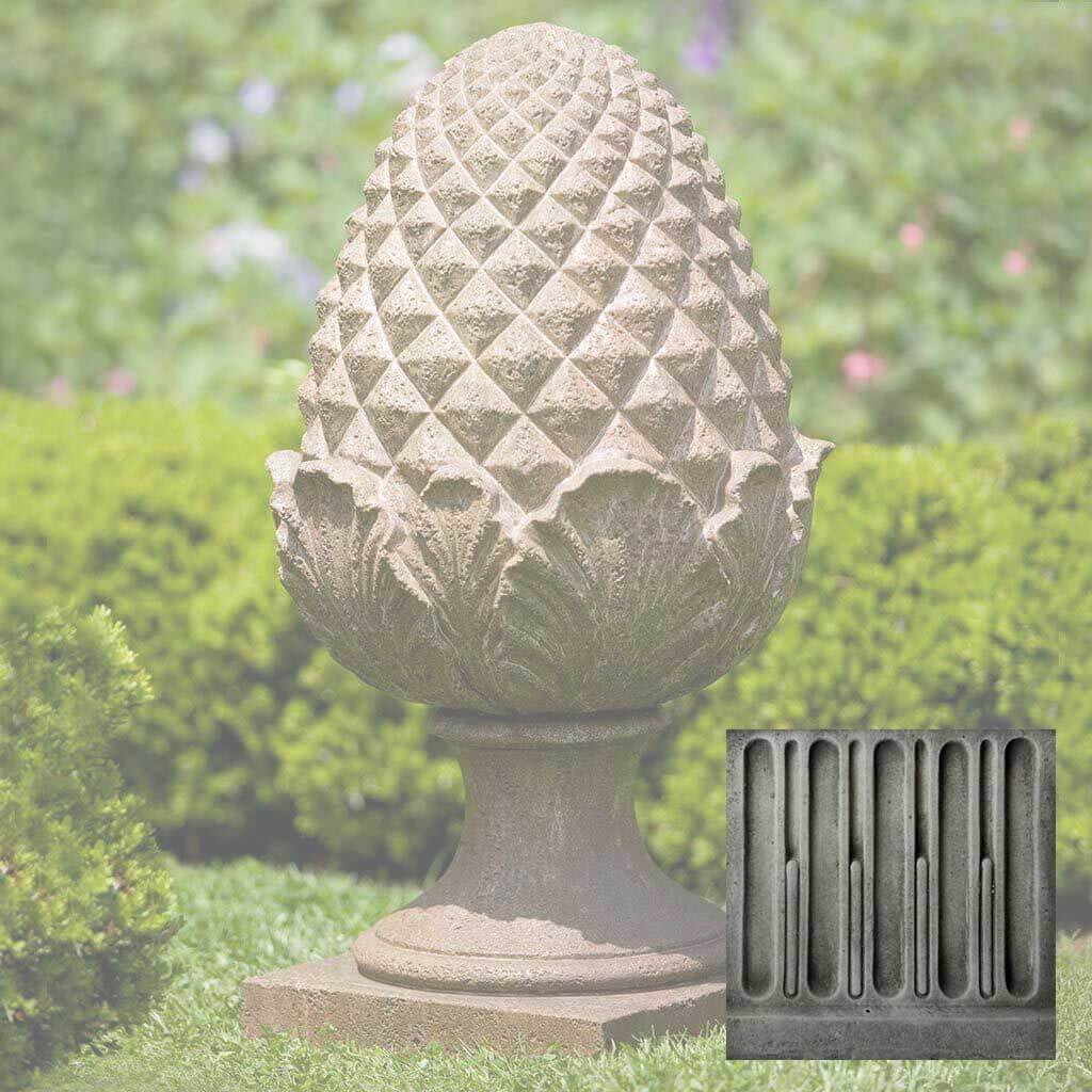 Campania Williamsburg Grand Pinecone Garden Statue - S-303