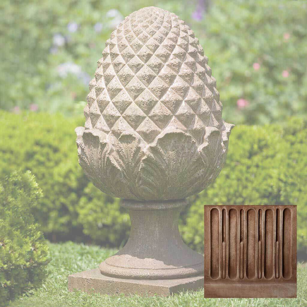 Campania Williamsburg Grand Pinecone Garden Statue - S-303