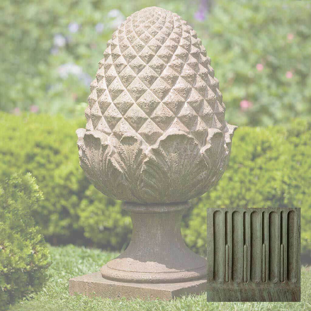 Campania Williamsburg Grand Pinecone Garden Statue - S-303