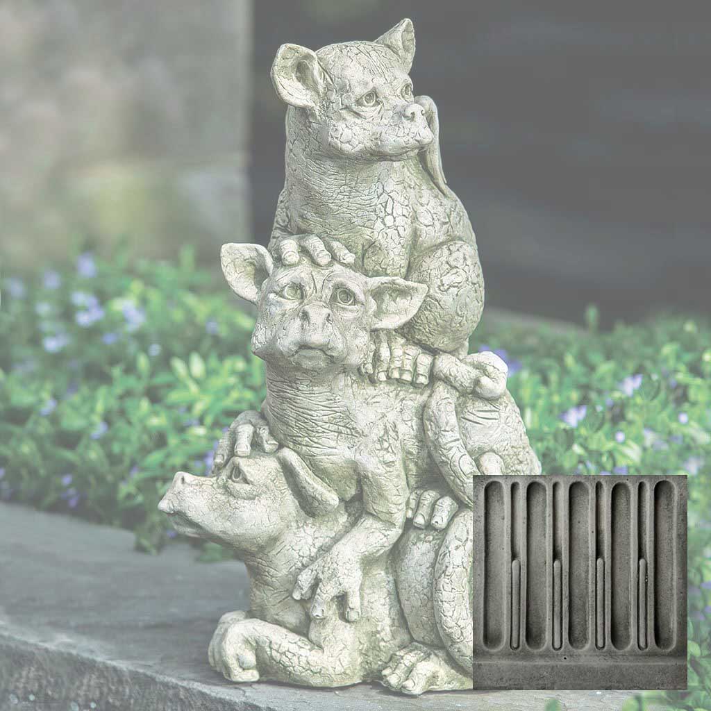 Campania On The Lookout Garden Statue - S-422