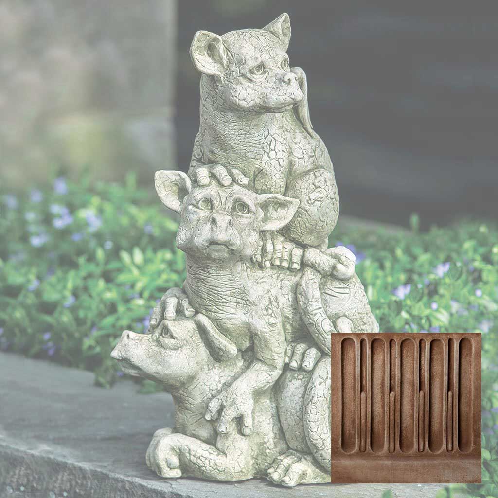 Campania On The Lookout Garden Statue - S-422