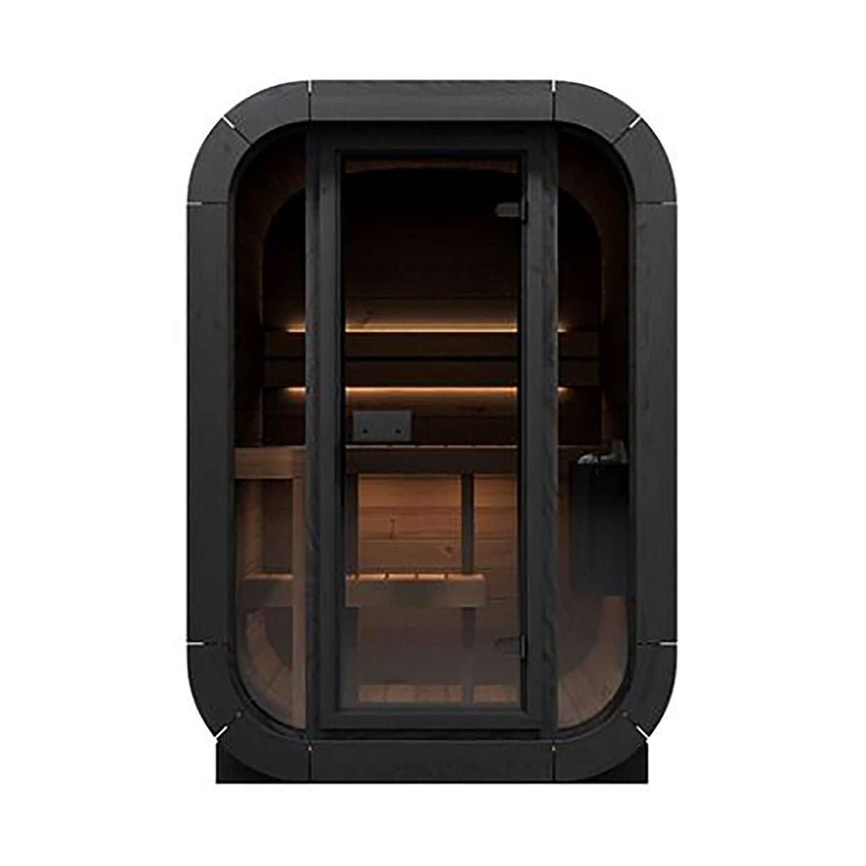 SaunaLife Model CL3G Cube-Series Outdoor 2-Person Home Sauna Kit (SAK23721)