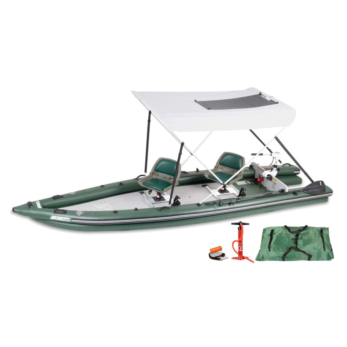 Sea Eagle Boats FSK16K FishSkiff™ Inflatable Fishing Boat, 16FT (SAK57351)