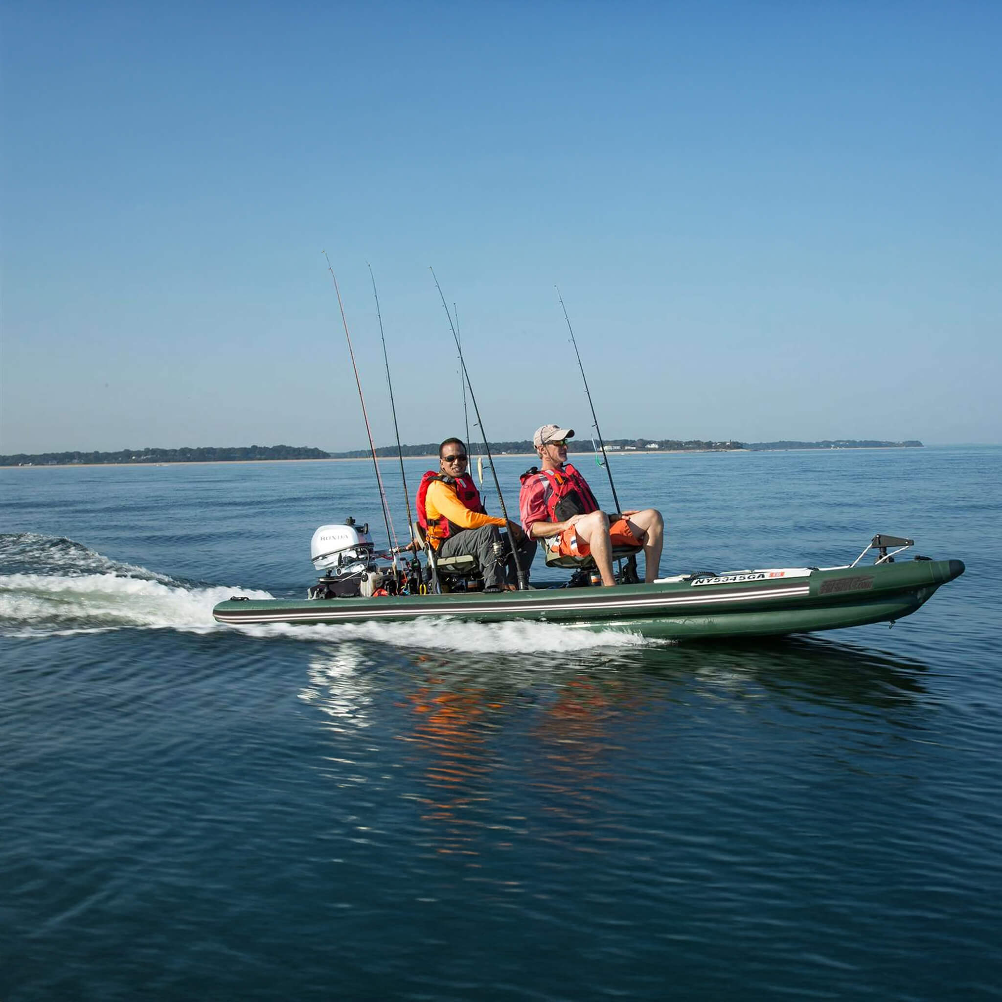 Sea Eagle Boats FSK16K FishSkiff™ Inflatable Fishing Boat, 16FT (SAK57351)