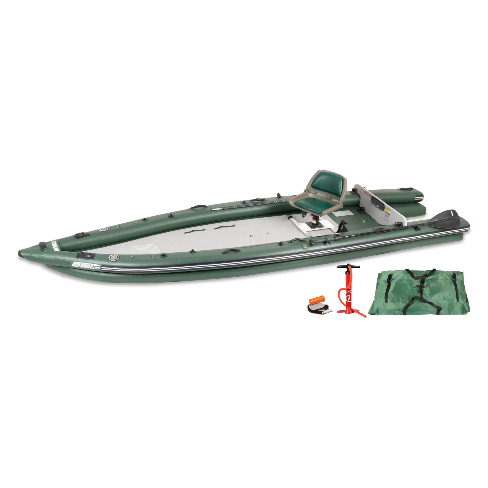 Sea Eagle Boats FSK16K FishSkiff™ Inflatable Fishing Boat, 16FT (SAK57351)