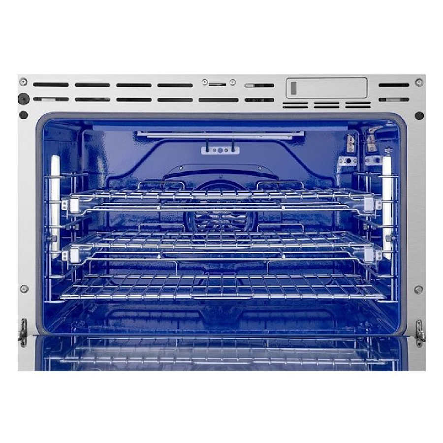 SKS 36" Dual-Fuel Pro Range with Steam-Combi Oven & Griddle, Stainless Steel – SKSDR360GS