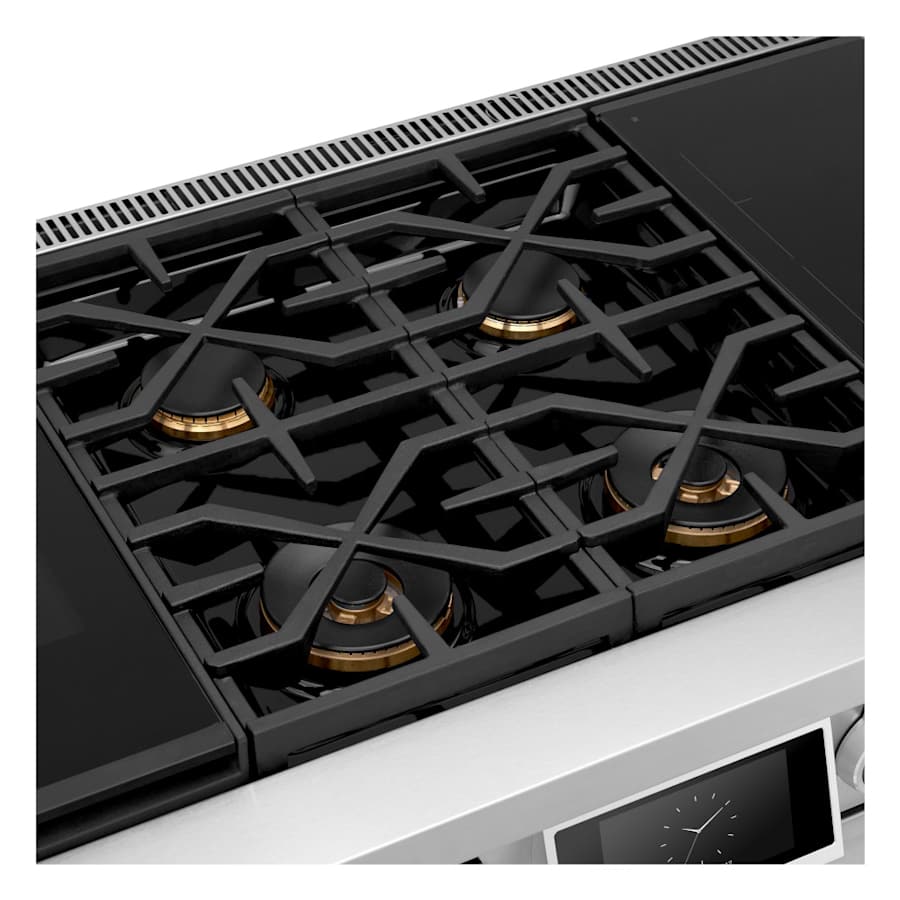 SKS 48" Dual-Fuel Pro Range with Sous Vide & Induction, Stainless Steel – SKSDR480SIS