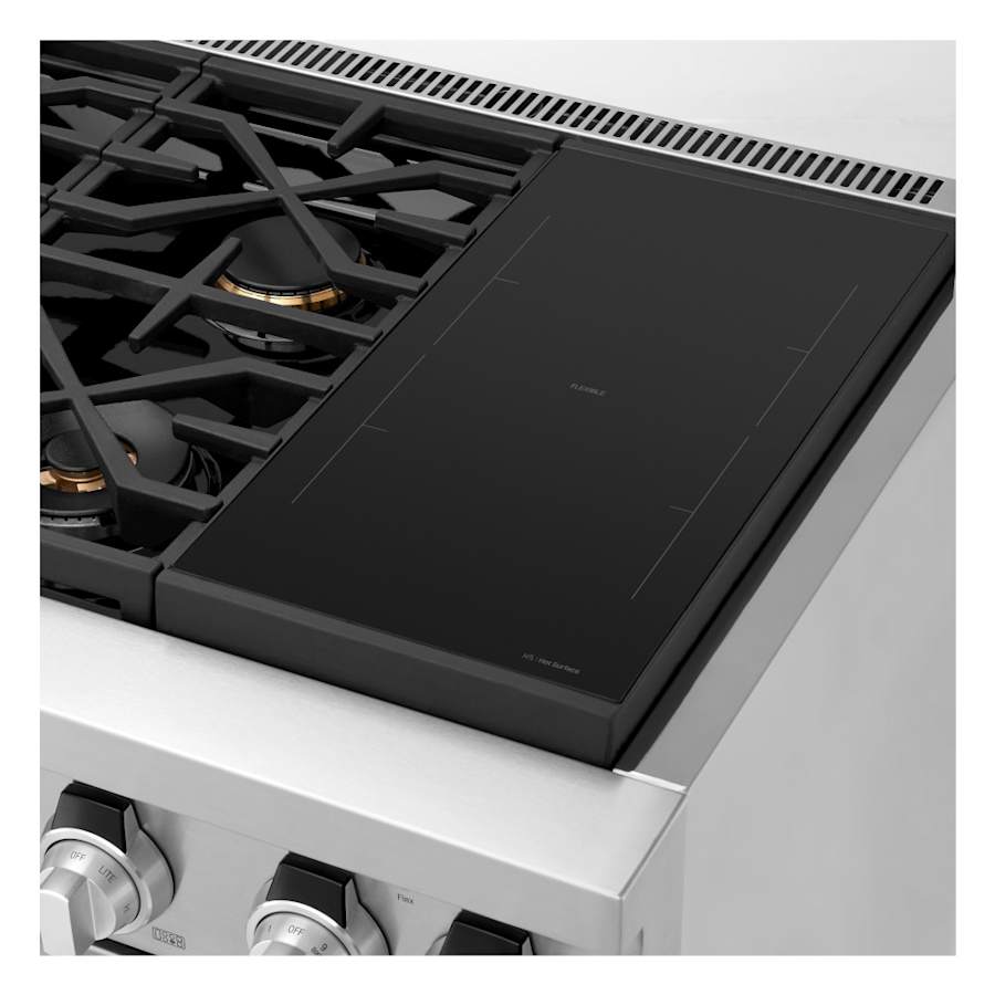 SKS 48" Dual-Fuel Pro Range with Sous Vide & Induction, Stainless Steel – SKSDR480SIS