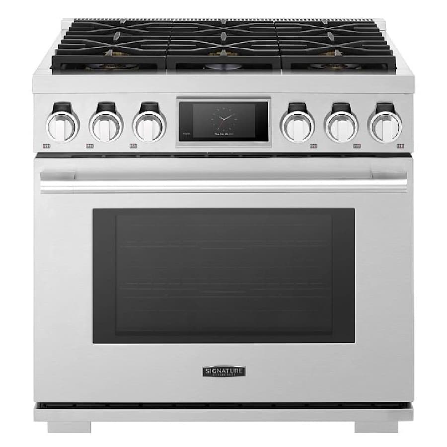 SKS 36" Gas Pro Range with 6 Burners, Stainless Steel – SKSGR360S