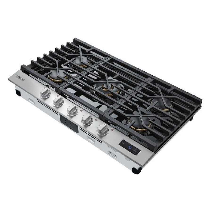 SKS 36" Gas Cooktop with 5 Sealed Burners, Stainless Steel – SKSGC360S
