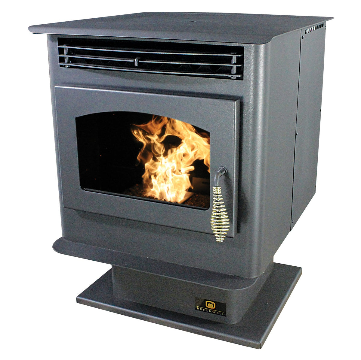 Breckwell Maverick Pellet Stove with Black Door - SP22E