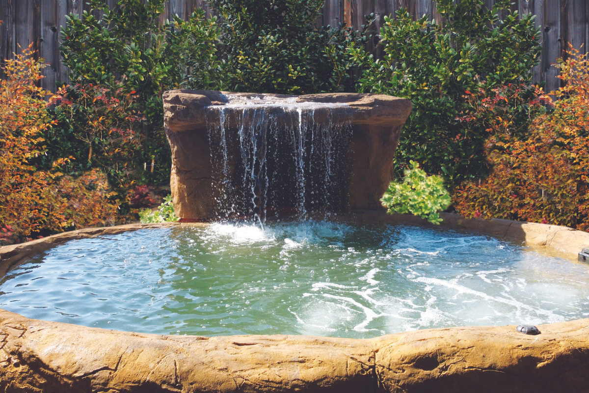 Natural Spas Sunset Lagoon In Ground Hot Tub and Spa