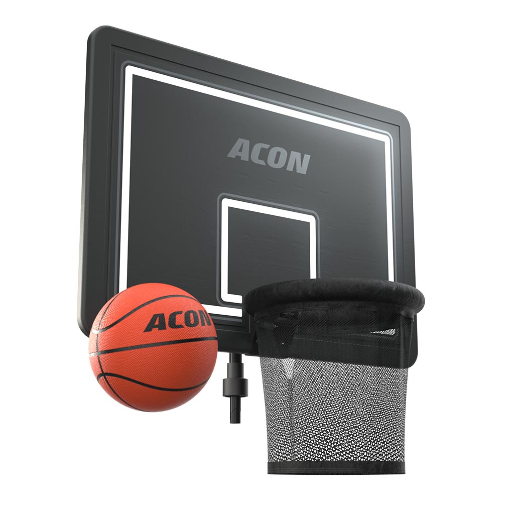 ACON Air Basketball Hoop for Round Trampolines