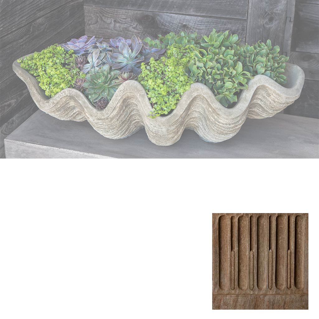Campania South Seas Shell Planter, Large - W-106