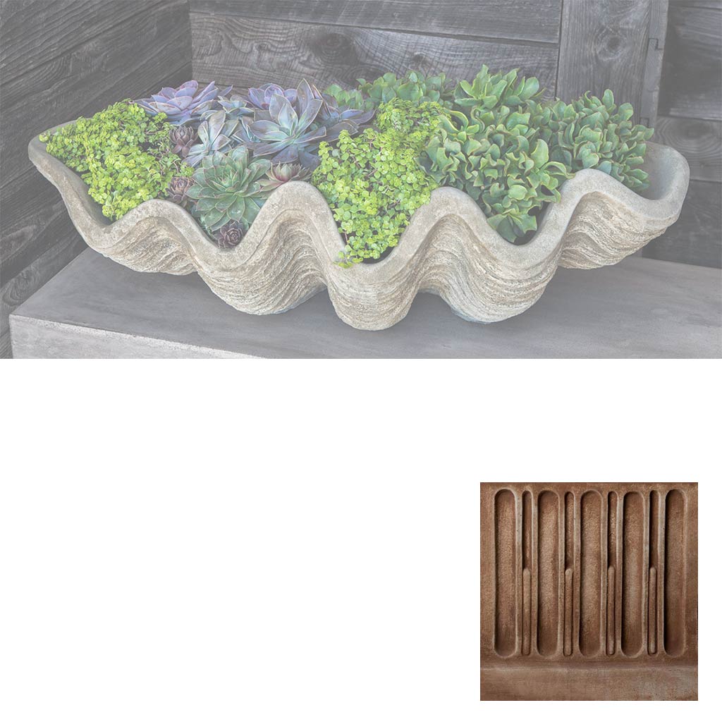Campania South Seas Shell Planter, Large - W-106