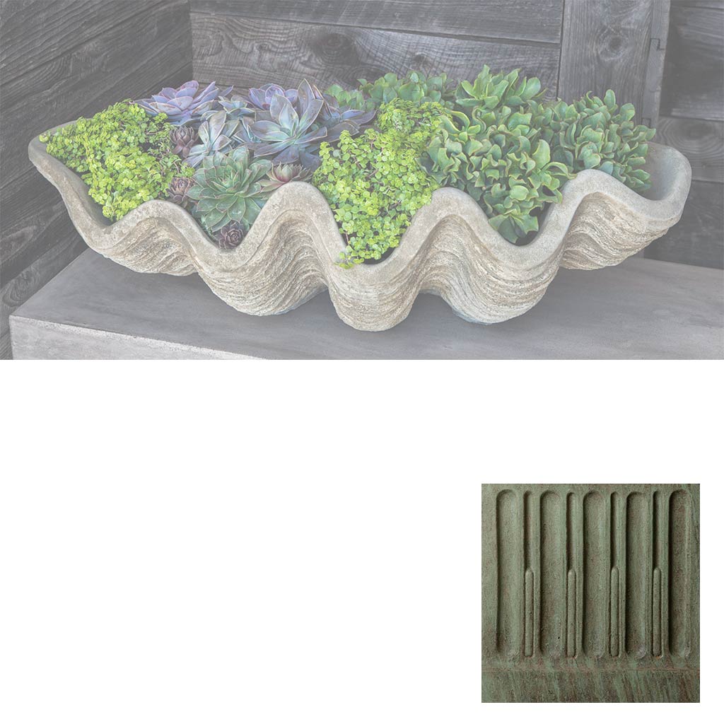 Campania South Seas Shell Planter, Large - W-106