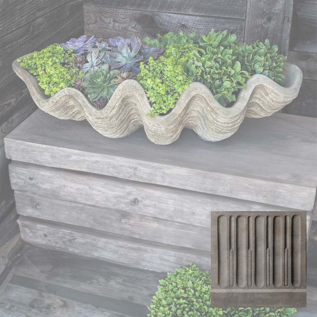 Campania South Seas Shell Planter, Large - W-106