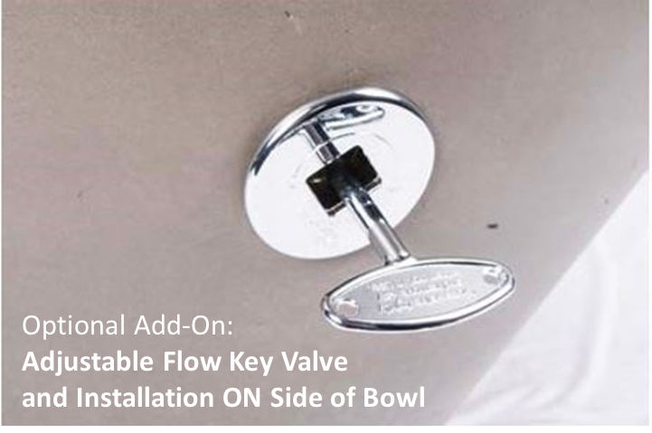 The Outdoor Plus Maya Powdercoated Steel Fire & Water Bowl + Free Cover
