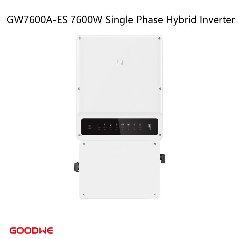 GoodWe GW7600A-ES 7.6kW Split Phase Hybrid Inverter | Compatible with BYD HVL Battery Certificated UL9540