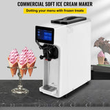 1000W Commercial Home Soft Serve Frozen Yogurt Ice Cream Maker Machine, 4.0L