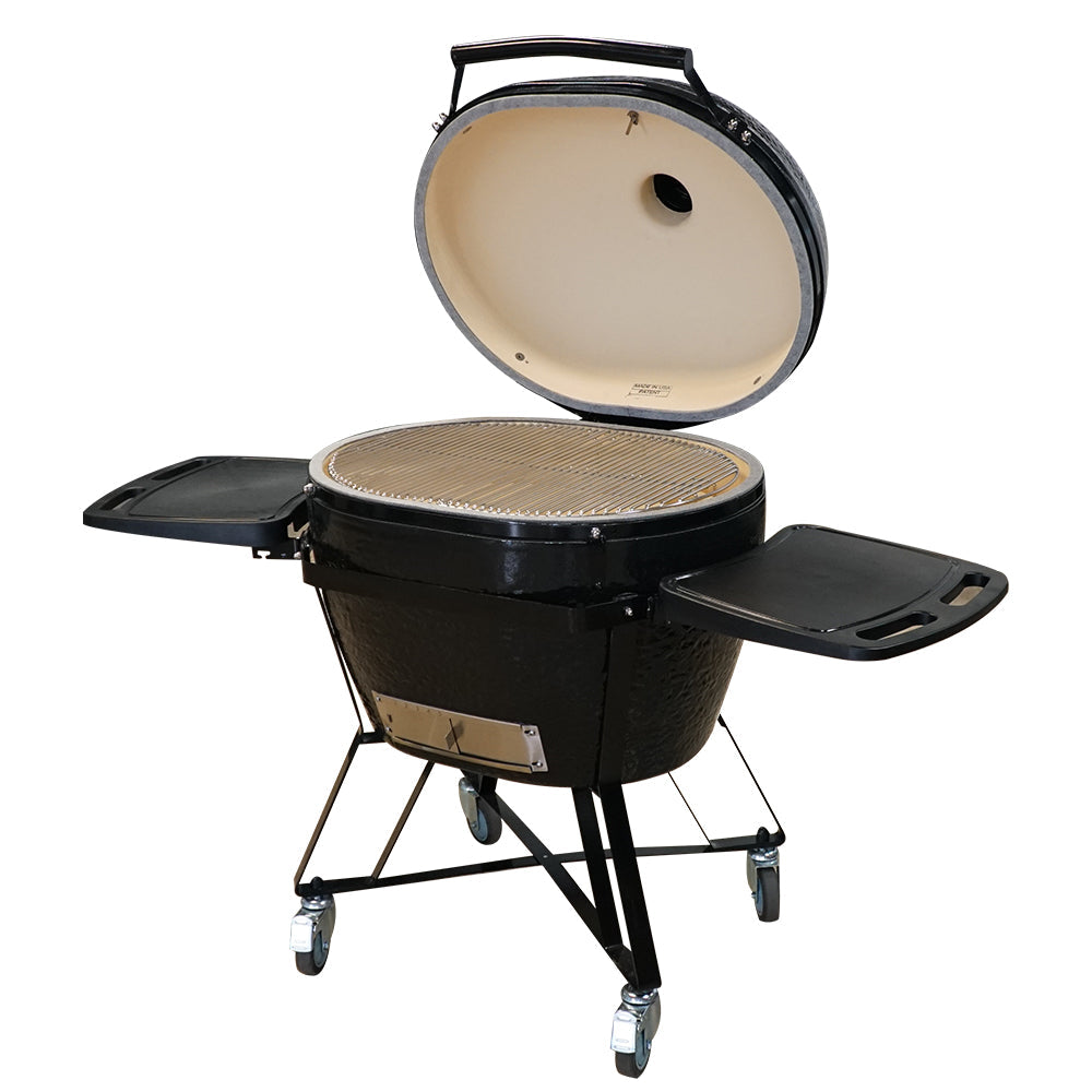 Primo Oval XXL All-In-One Charcoal Ceramic Grill - PGCXXLC