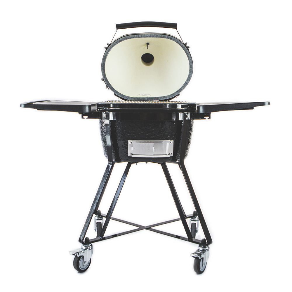 Primo Oval Junior 200 All-In-One Charcoal Ceramic Grill - PGCJRC
